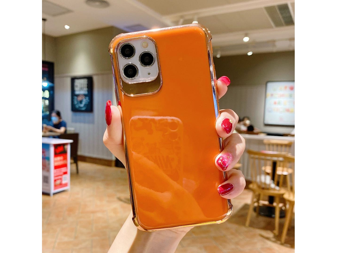 Capa LAXISCREED Iphone Laranja Antichoque 6d