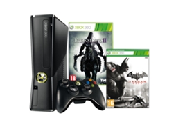 CONS X360 250GB+DARKSIDERS 2+BATMAN AC