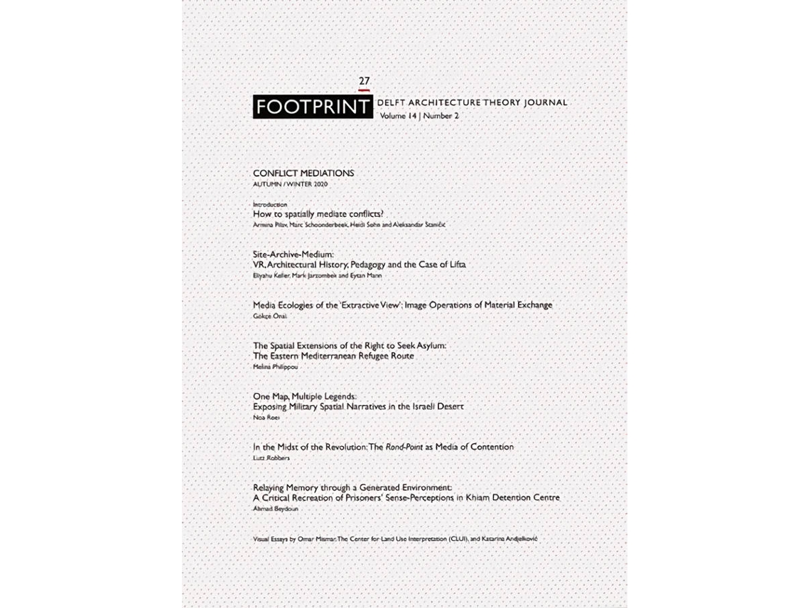 Livro Footprint 27Conflict Mediations (Inglês)