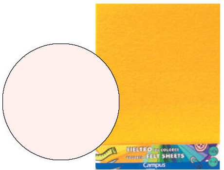 Feltros  Pack 8 160 g (23 x 30,05 cm - Rosa Claro)
