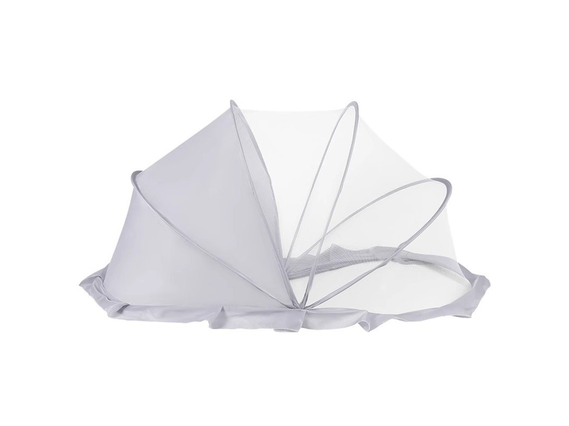 Mosquiteiro Dobrável Com Proteção Solar Para Bebês, Mosquiteiro Respirável Para Cama De Bebê No Verão Zeuxo (125 Cm 65 Cm 65 Cm)