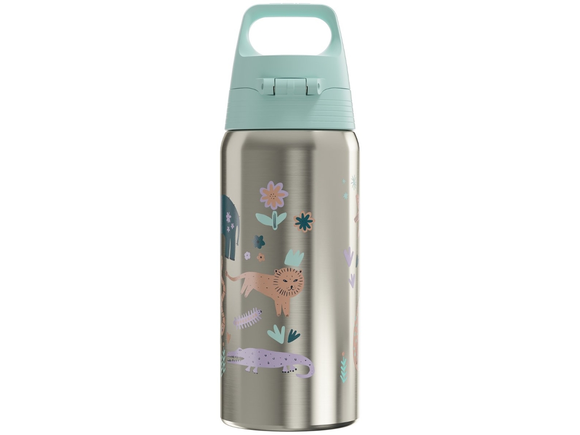 Garrafa De Água Sigg Jungle 0,5 L Alumínio Livre De Bpa Infantil