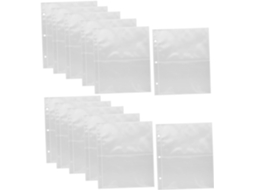 12 Peças Pochettes Para Cartes Postales Pages Álbum Para Cartes Protège - Pages Reutilizáveis Pochettes De