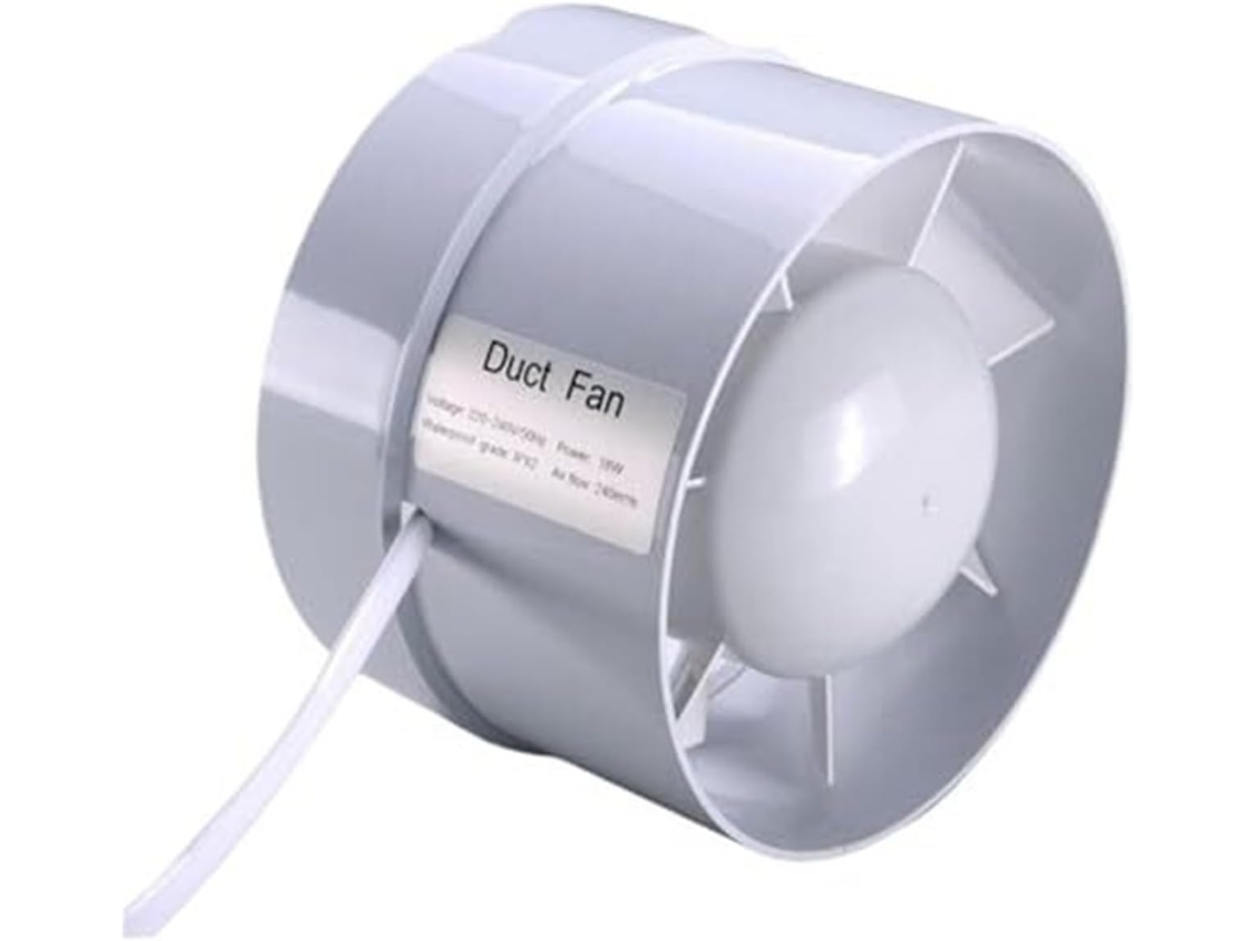 Ventiladores de Duto SFUSHOS 4 a 6 polegadas para banheiro silencioso