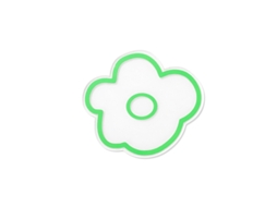 Porta coquetéis de Acrílico Flor Transparente | S/MARCA