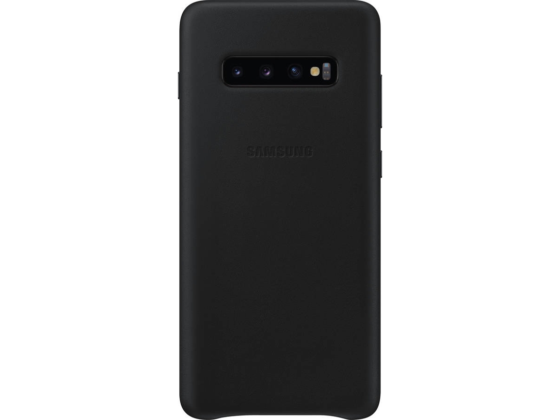 Capa SAMSUNG Galaxy S10+ Leather Cover Preto