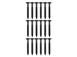Parafusos Para Persianas, Pinos Para Janelas, Conjunto De Êmbolos De 3 Polegadas, Clipes De Fixação De Tela Confiáveis.