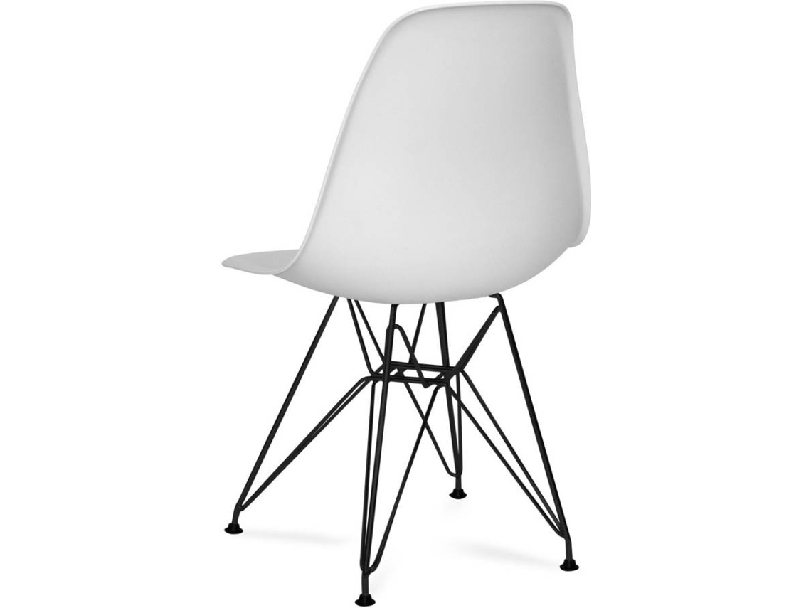Cadeira VMO HOME Tower Chrome Extra Quality (Polipropileno - Branco)