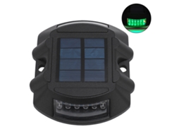 Luz Solar para Solo IP68 com Detecção Inteligente LED 6V 1.8W para Jardim Estacionamento | S/MARCA
