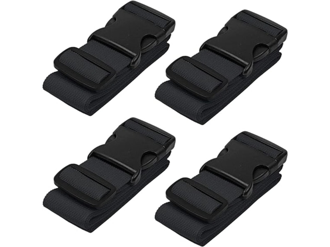 Pacote Com 4 Alças Para Malas, Correias Para Malas, Acessórios Para Viagem, Multiuso Aquaforge