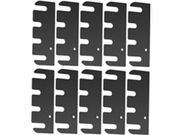 Almofadas de reforço para dobradiças, aço inox, correção rápida, CHABERLU