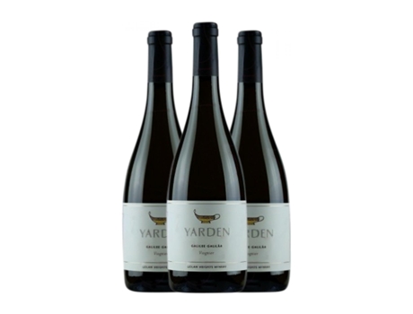 Vinho branco GOLAN HEIGHTS Yarden Blanco Viognier Crianza (0.75 L - 3 Unidades)