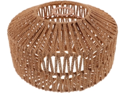 Abajur Pequeno Para Luminária De Teto, Estilo Rústico Clássico, 30 Cm De Diâmetro, 19 Cm De Altura, Gokoco
