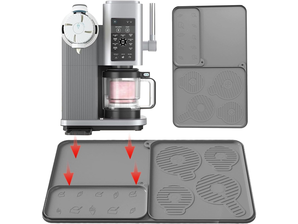 Tapete De Cozinha Multifuncional Em Silicone Qualidade Alimentar, Serve Como Escorredor De Alimentos E Suporte Para