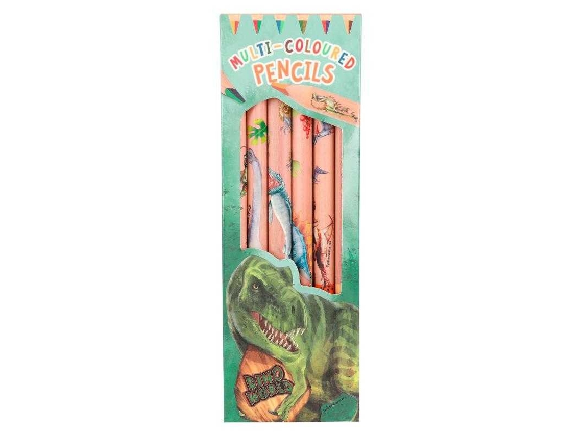 Lápis de Cor Dino World Set DEPESCHE