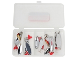 Conjunto Iscas Pesca 16 Peças Com Anzóis
