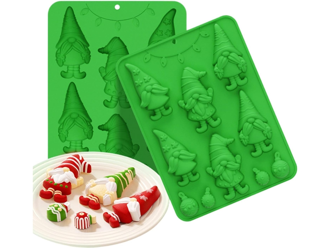 Formas De Silicone Para Doces, Antiaderentes E Reutilizáveis.