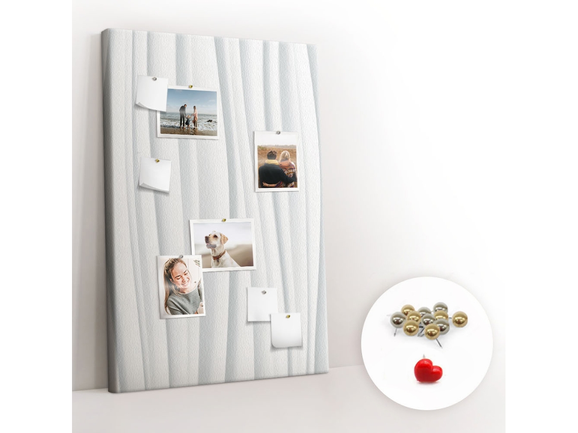 Painel De Cortiça Para Parede Abstração De Linhas Para O Escritório Espelharte (80x120 Cm)