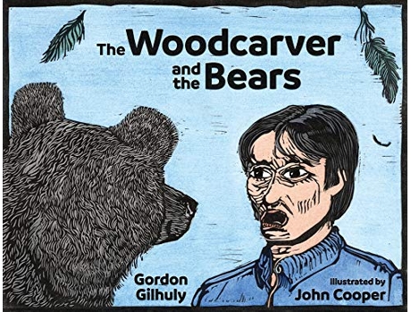 Livro The Woodcarver and the Bears de Gordon Gilhuly (Inglês)