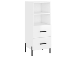 Aparador MAISON EXCLUSIVE Madeira Processada Branco Brilhante (34,5x34x90 cm)