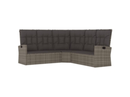 Corner Sofa, Corner Sofas Vidaxl Cinzeto Rattan / Vime (n/a)