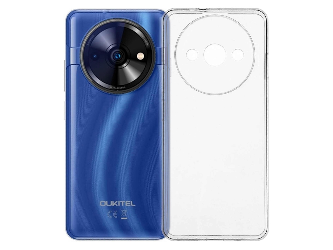 Capa Tkdaddy Para Oukitel C59 Pro, Tpu Macio, Proteção Contra Quedas, Transparente