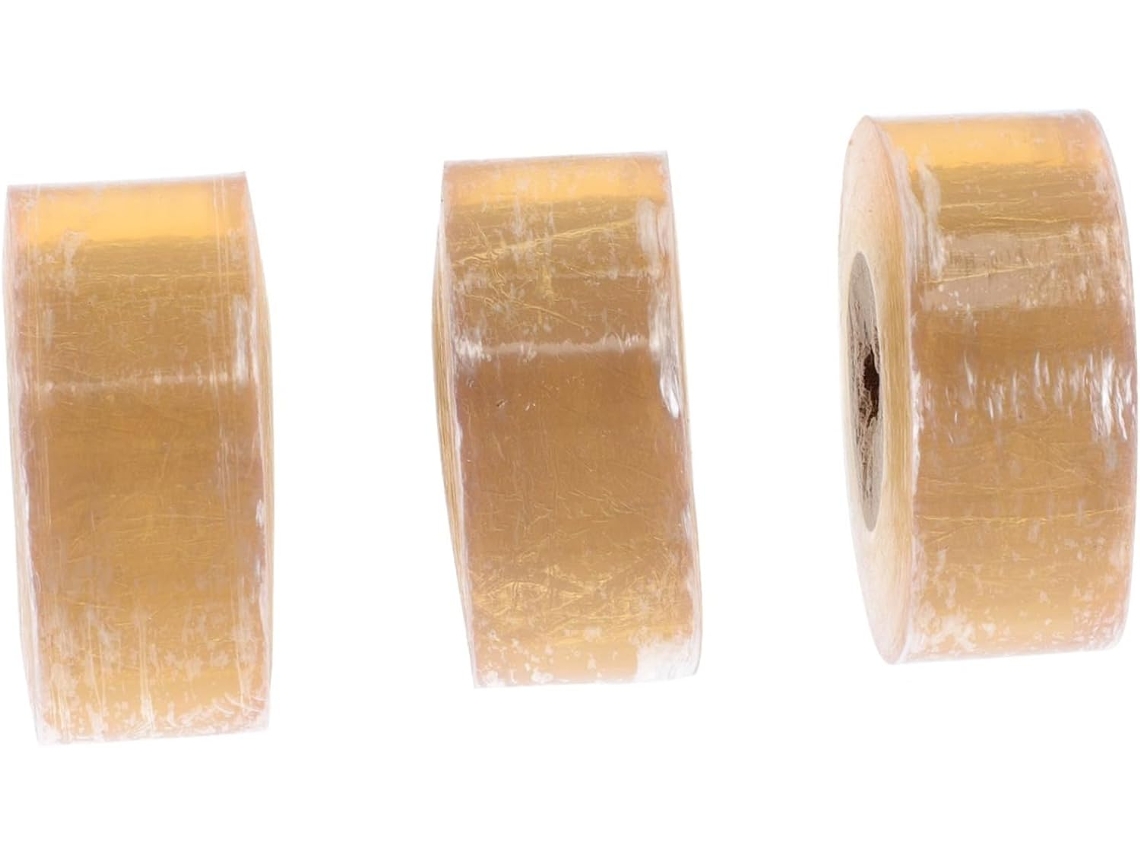 Fita Adesiva Para Enxertia Em Jardinagem, 2,5 Cm, Amarela, 3 Unidades, Em Película.
