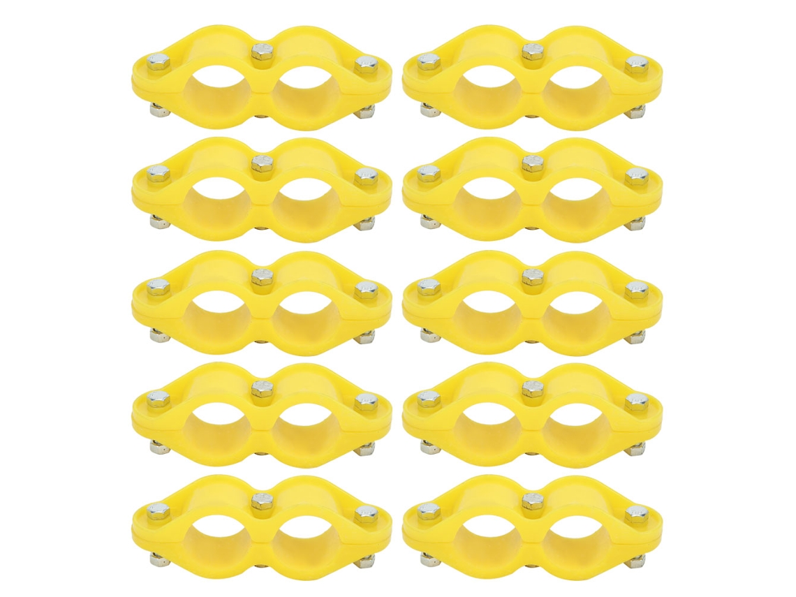 10pcs Grampo De Canos Redondo Linha De Água Aquicultura