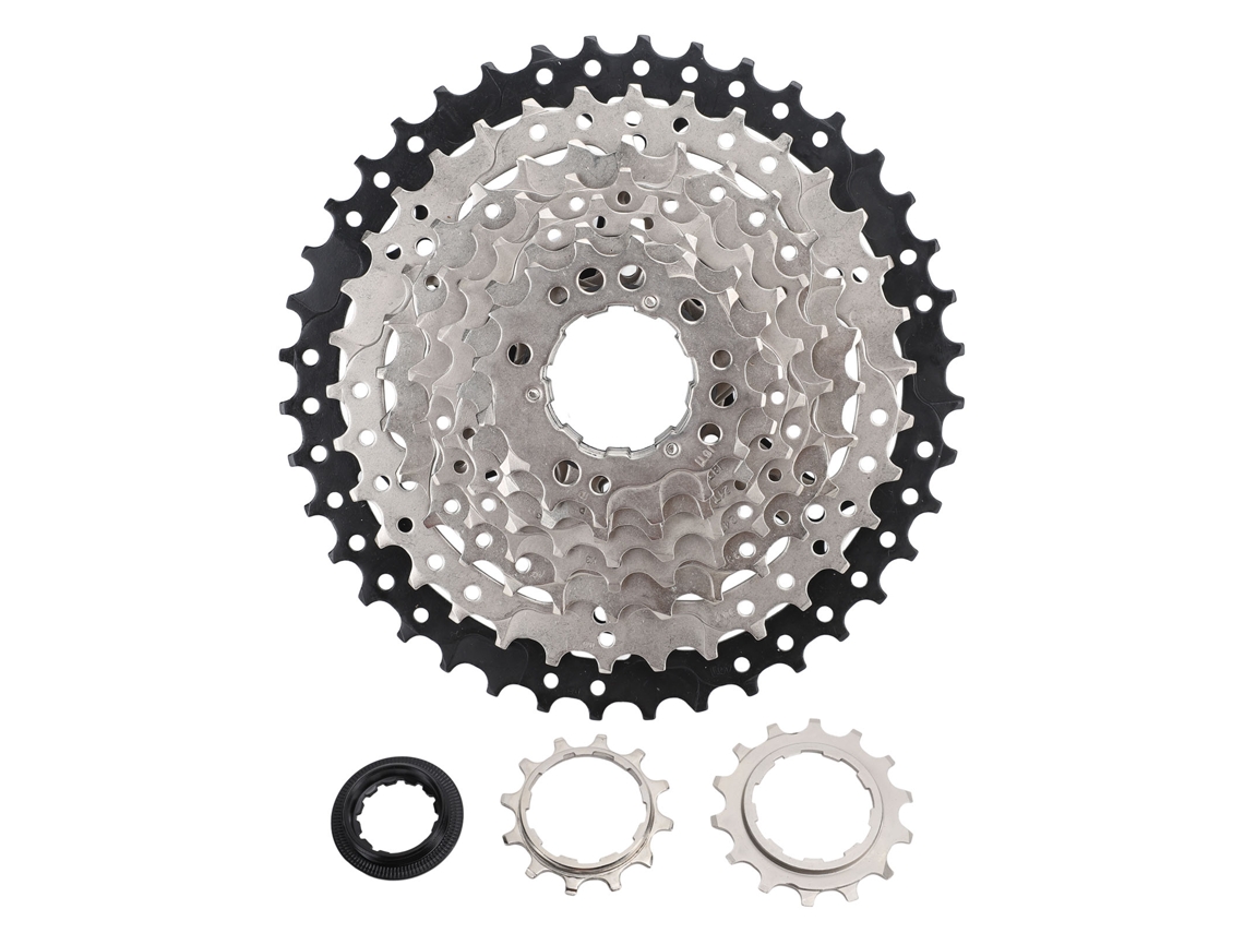 Piñón de 9 velocidades, 12 40t, alumínio, roda livre, suave, silencioso, para bicicleta elétrica S/MARCA