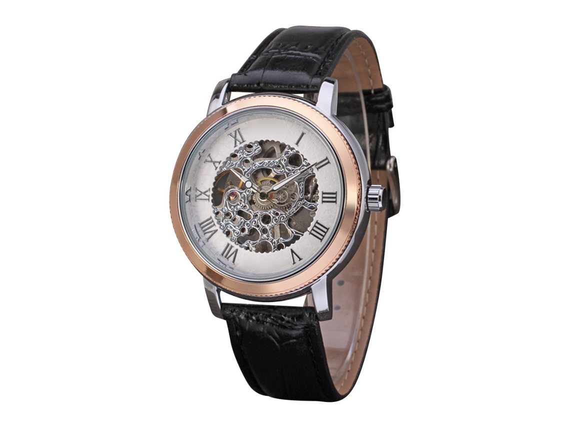 Reloj Automático Mecánico Resistente Al Agua Para Hombres Winner