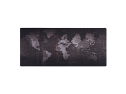 Mouse Pad (anti-derrapante, Borda Trancada) Design De Mapa Mundial Extra Grande Para Uso Em Jogos E Escritório