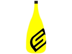 Paddle Surf Paddles Fiberglass Plus 3 Seções Amarelo 175-220 Cmsafe Waterman