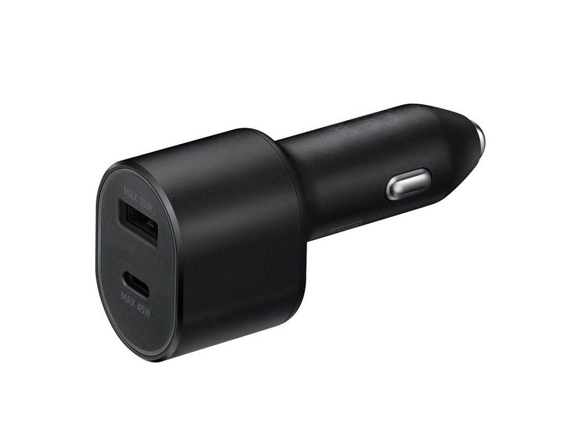 Carregador Veicular Dupla 45w 15w Combo Type C Usb A