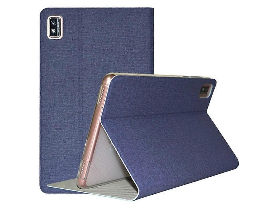 Capa Protetora Em Couro Pu E Tpu Com Suporte Para Blackview Tab 6 Elysve