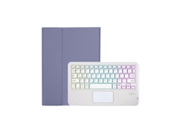 Capa de Teclado Bluetooth para Honor C5 10.4 com luz de fundo dividida XIAOMOYU