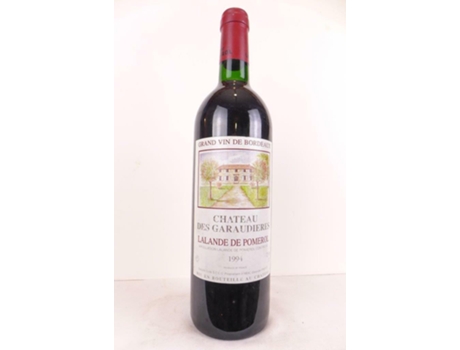 Vinho Tinto CHÂTEAU DES GARAUDIÈRES 1994 (75 cl - 1 unidade)