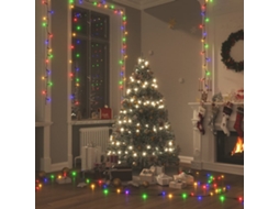 Vidaxl Cordão De Luzes Com 2000 Luzes Led 200 M Pvc Multicolorido