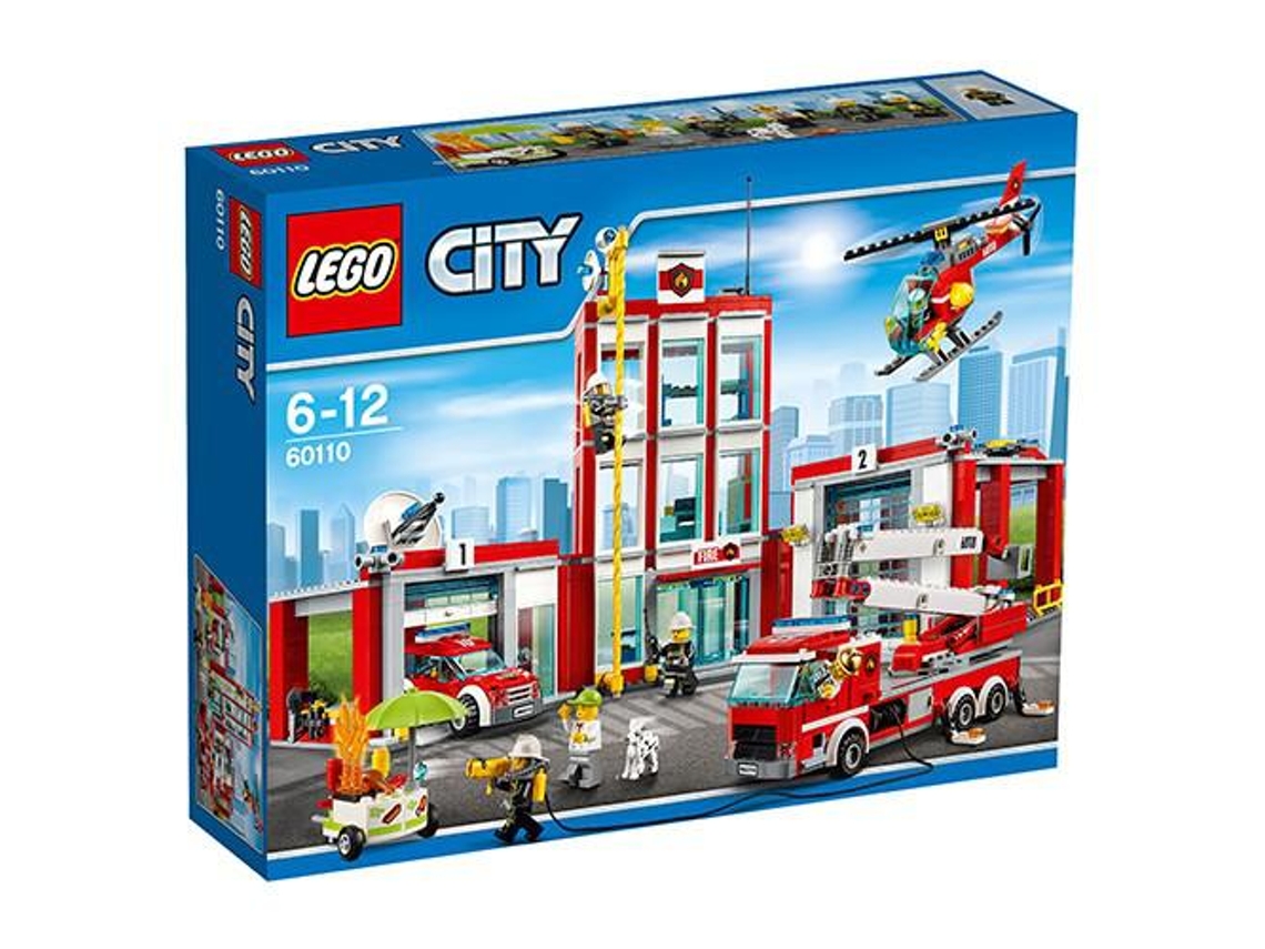LEGO City: Quartel dos Bombeiros 60110 (Idade mínima: 6 - 919 Peças)