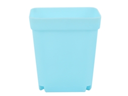 Vaso de Succulenta Decorativo PP com Buracos 8x7x7cm