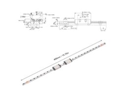 Laxiscreed Mini Guia Linear Mgn7h Para Impressoras 3d E Cnc, Alta Precisão E Durabilidade