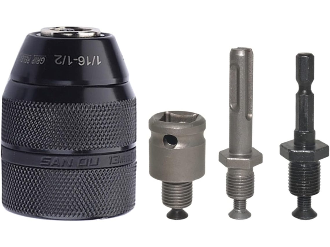 Adaptador De Mandril Sds-plus, Haste 1/2-20unf, Rosca Conexão Para