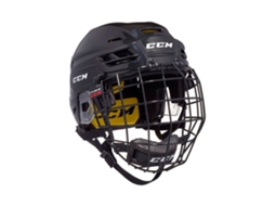 Capacete de Hóquei no Gelo Combo Ht210C Preto Mccm