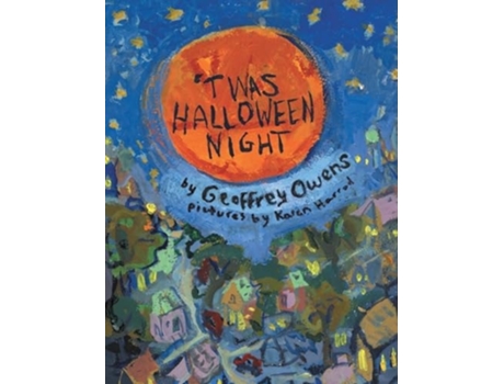 Livro Twas Halloween Night de Geoffrey Owens (Inglês - Capa Dura)