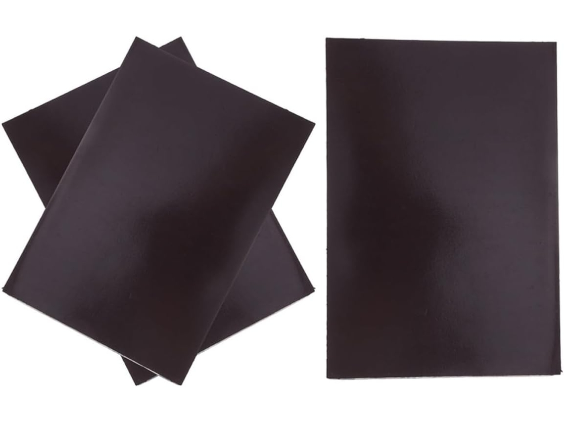 Folhas magnéticas flexíveis com adesivo no verso, Pretas, Colares, Ideias para artesanato, Desenhos e