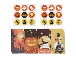 1 Conjunto de Sacos de Doces para Decoração de Halloween ALLINLESS