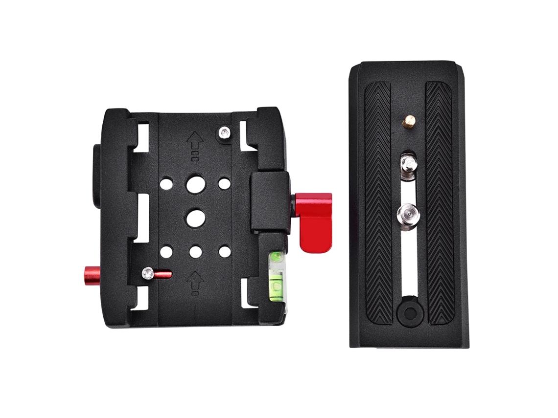 Base De Placa De Fixação Rápida P200 Qr Compatível Com Manfrotto 500 Ah