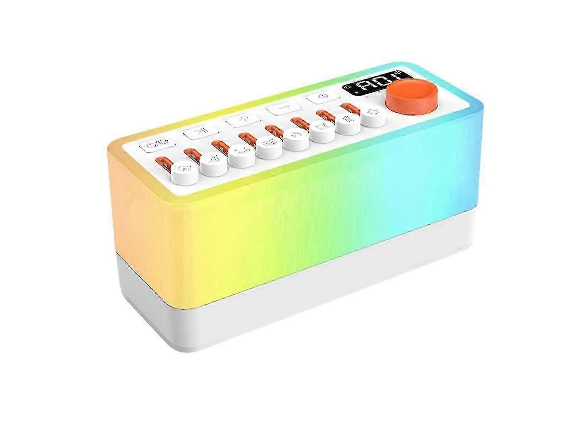 Caixa de Som Bluetooth com Ruído Branco e Função para Auxiliar no Sono. TAISHENGDA