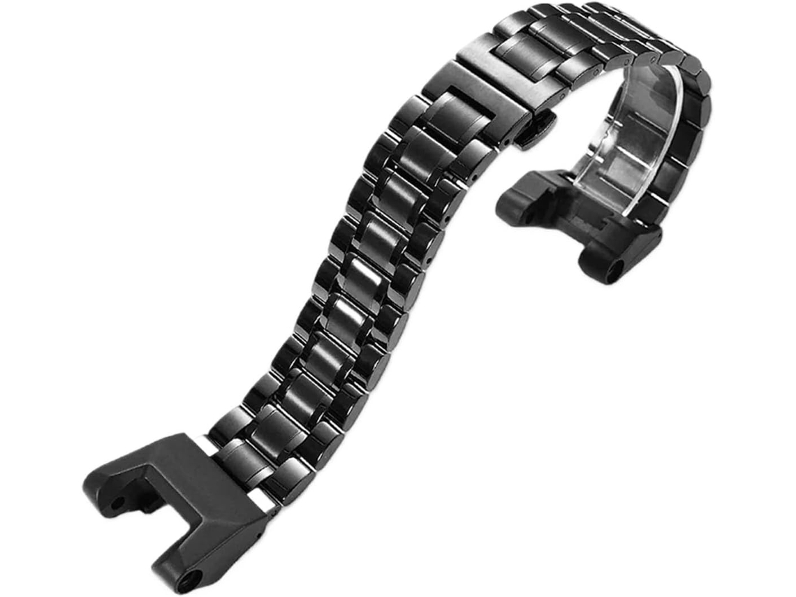 Pulseira De Aço Preta Em 10 Estilos, Compatível Com O Smartwatch