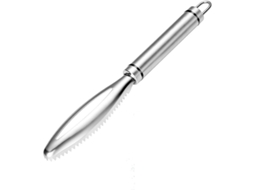 Rasqueta De Escamas De Pescado Acero Inoxidable Con Sierra Para Desescamar Rápido Herramienta De Cocina