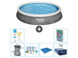 Piscina Bestway Fast Set Redonda 396x84 Cm 5 peças S289 BESTWAY
